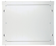 Extralink Szafka wisząca rack 9U 600x450 szara szklane drzwi EX.8574 - 489290 - zdjęcie 6